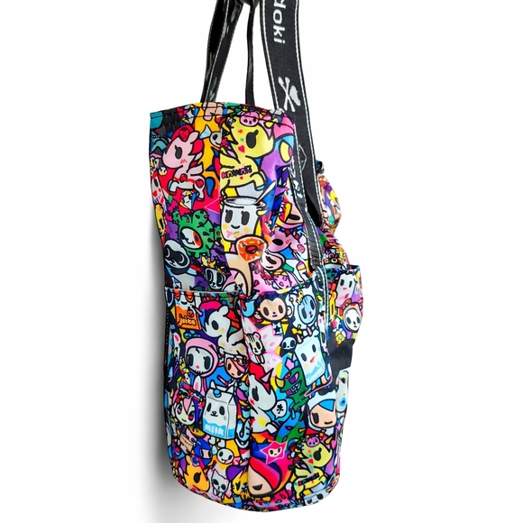 Tokidoki Mesuca Multi-Pocket Travel Tote Carry-on Bag NWT - Picture 5 of 9